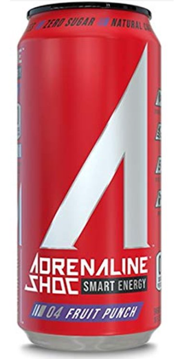 ADRENALINE SHOC - Fruit Punch - 12/16oz