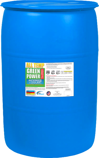 All Temp - Green Power Concentrate Drum - 1/55Gal