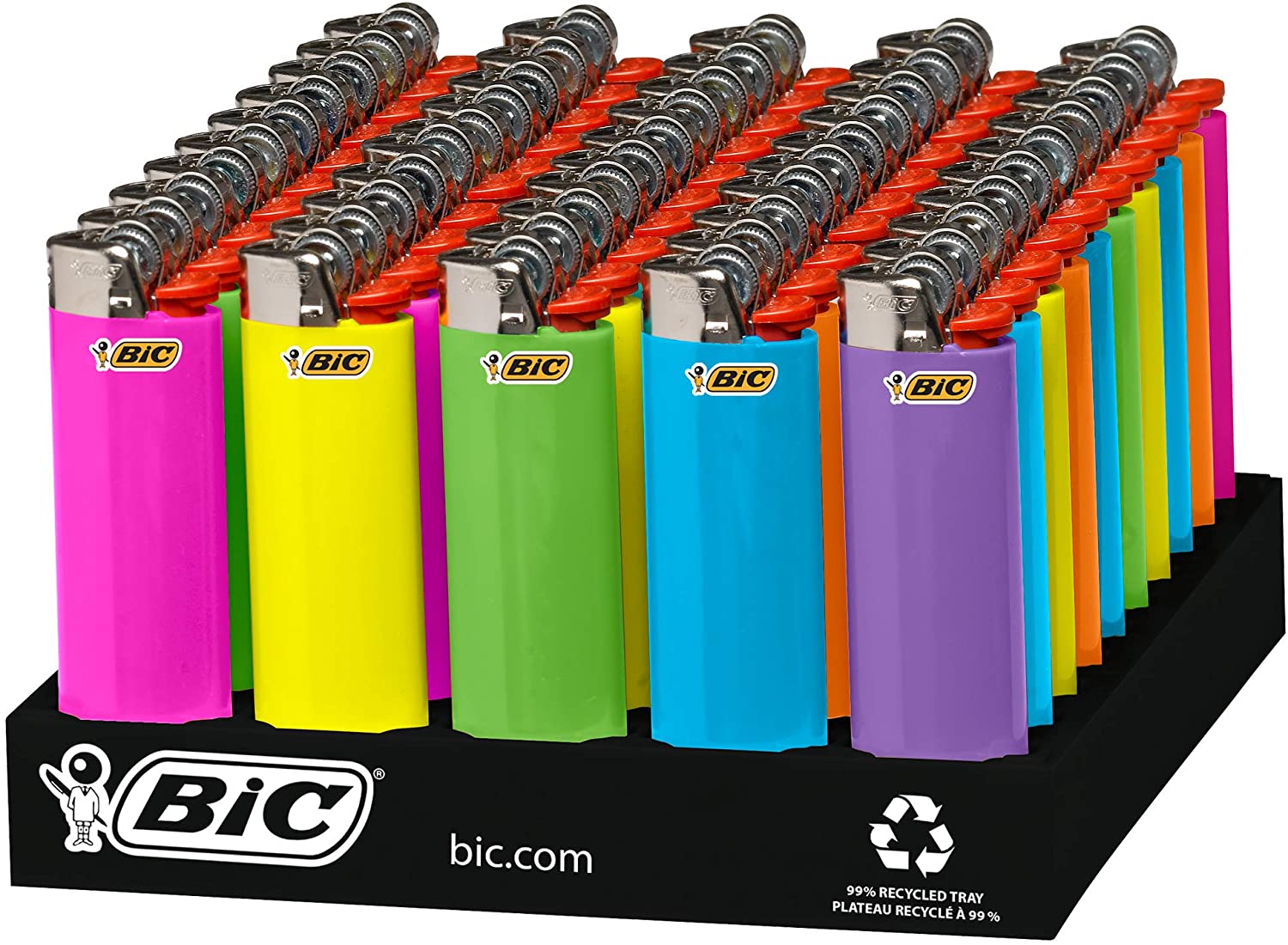 BIC - Classic Regular Lighters - 1/50ct