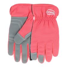 Boss - Split Red Insulated Lines Gloves - 1/12ct