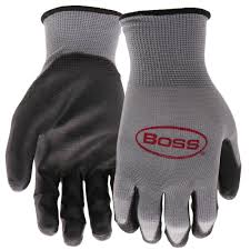 Boss - Therm Plus-II High Vis latex Coated Palm Gloves - 1/12pk