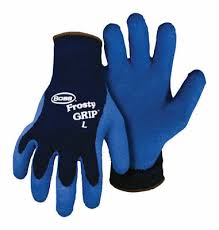 Boss - Frosty Grip Insulated Rubber Palm Gloves  - 1/12ct