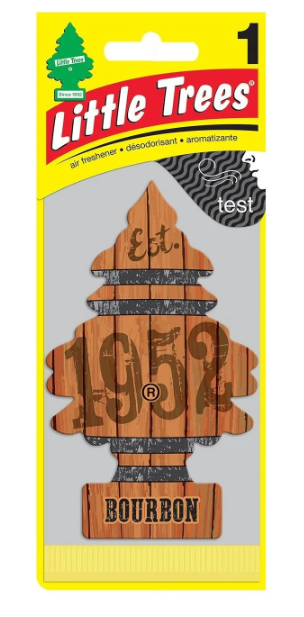 Little Trees - Car Fresheners Bourbon Singles - 1/24pk