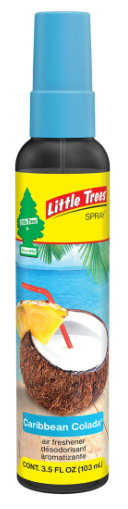 Little Trees - Car Freshener CARIBBEAN COLADA  Pump Spray - 6/3.5oz