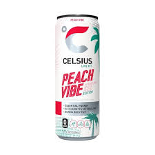 Celsius - Sparkling Peach Vibe - 12/12oz