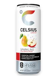 Celsius - Sparkling Fuji Apple Pear - 12/12oz