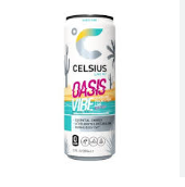 Celsius - Sparkling Oasis Vibe - 12/12oz