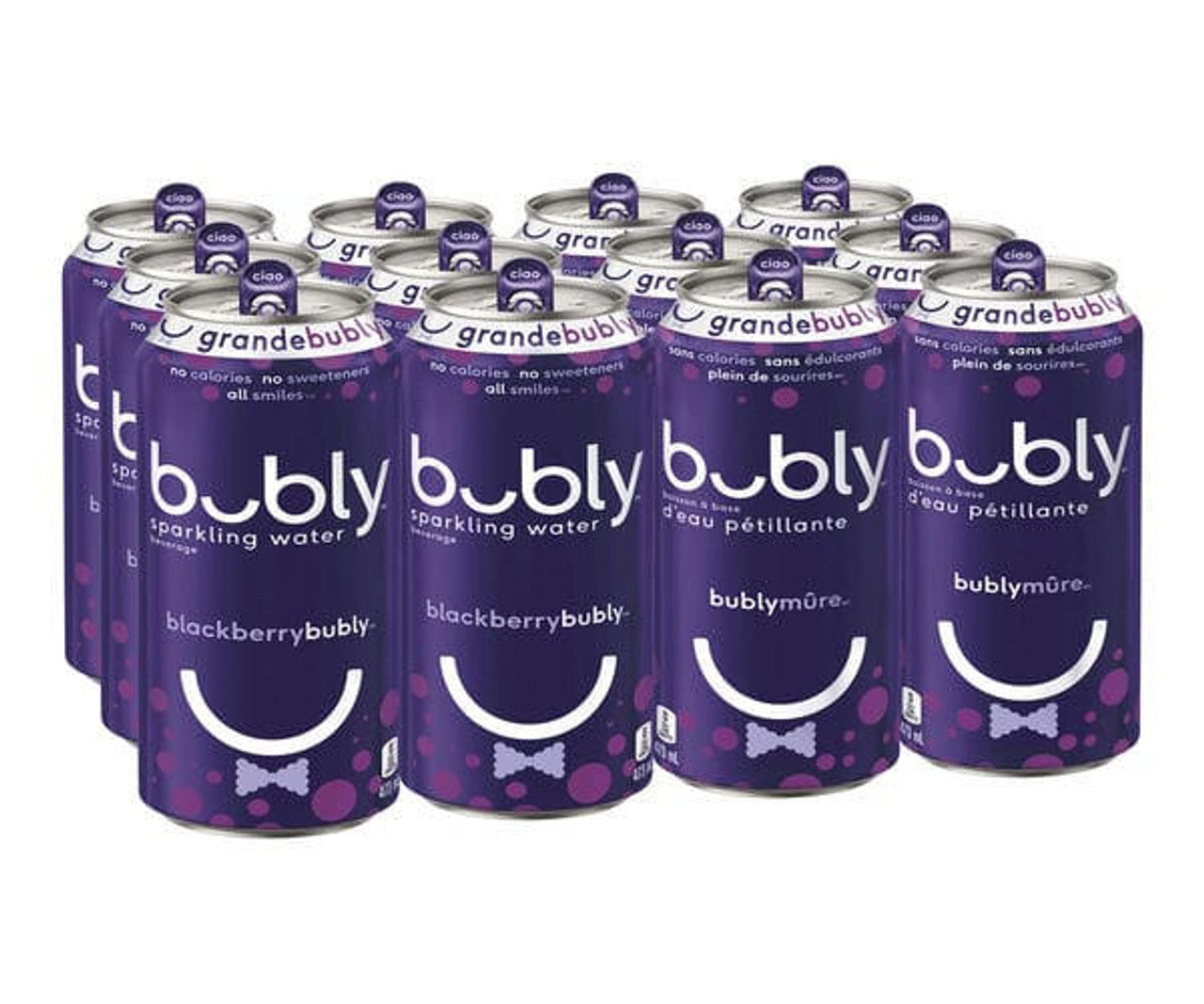 Bubly - Sparkling Water Blackberry - 12/16oz