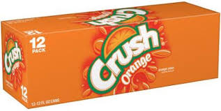 Crush - Orange - 12oz 2/12pk