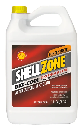 Shell - DexCool Antifreeze Full Concentrate - 6/1Gal