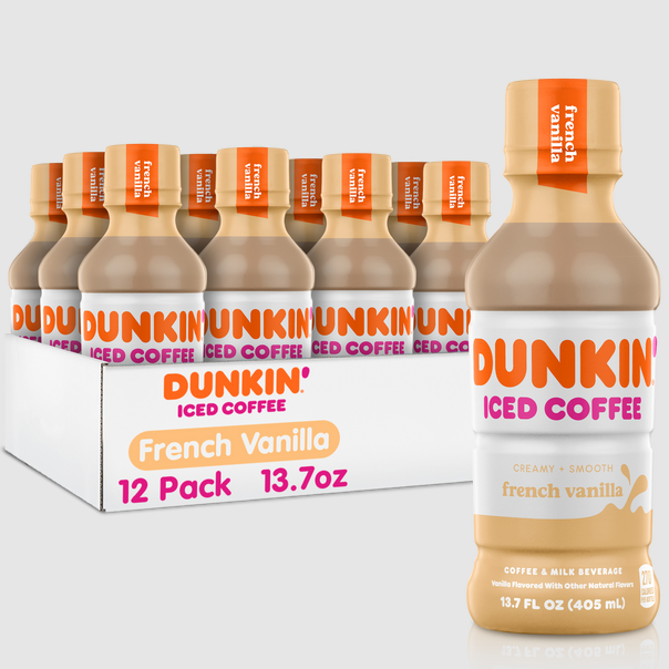 Dunkin - Iced Coffee French Vanila - 12/13.7oz