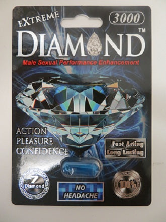 Extreme Diamond - 12K Enhancement Pills - 28/1ct