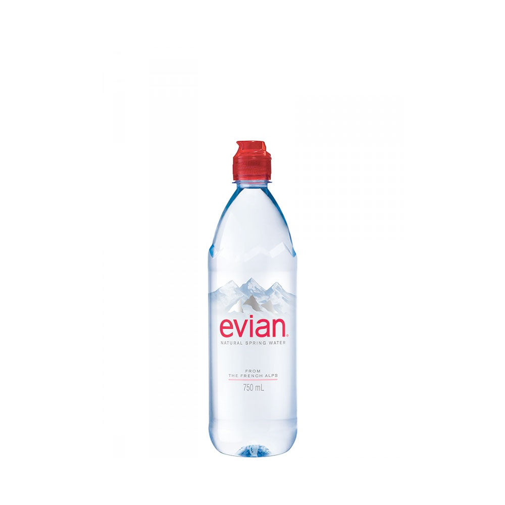 Evian - Water Sports Cap - 12/750ML