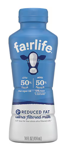 Fairlife - 2% Reduced Fat Original - 12/14oz