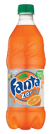 Fanta - Zero Sugar Orange - 24/20oz