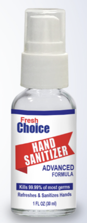 Fresh Choice - Hand Sanitizer - 36/1oz