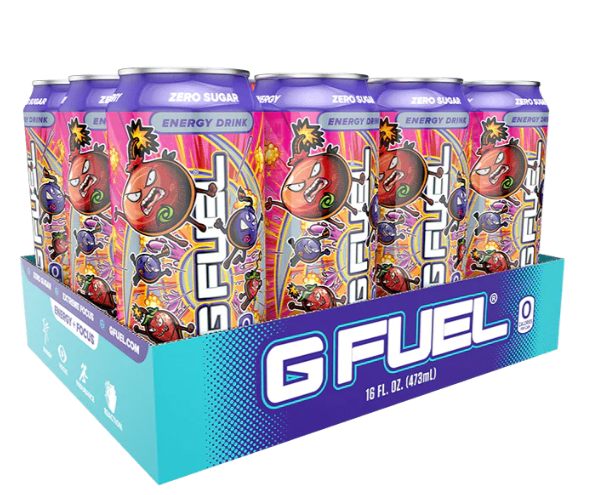 G Fuel - Cans Berry Bomb - 12/16oz