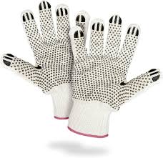 Generic - White Dotted Gloves - 1/12ct