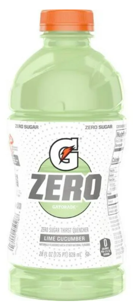 Gatorade - Pepino y lima ZERO - 15/28oz