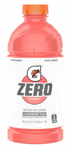 Gatorade - Zero Strawberry Kiwi - 24/28oz