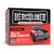 Herculiner - Black Roll-On 2 Bed Liner Kit - 1Gal