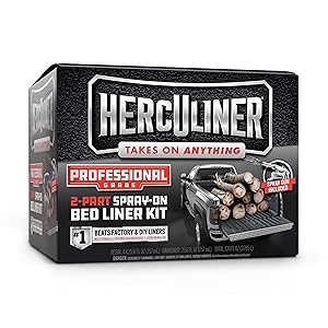 Herculiner - Pro 2 Part Spray-On Bed Liner Kit - 1Gal