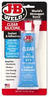 J-B Weld - Clear Silicone - 6/3oz