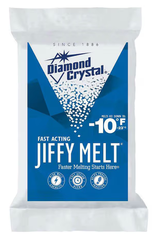 Diamond Crystal - -10°F Jiffy Melt Salt Bag - 1/40lbs