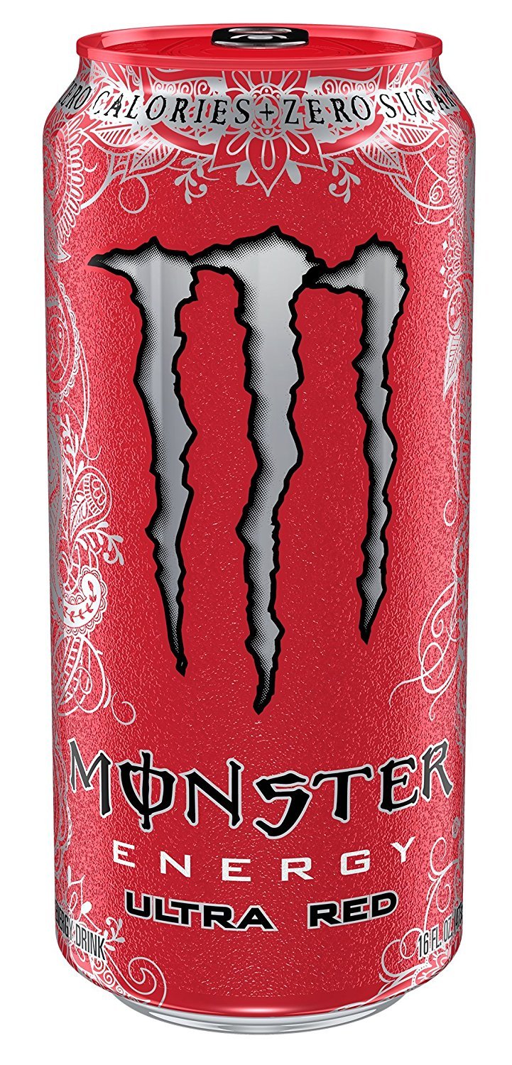 Monster - Ultra Red - 24/16oz