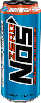 NOS - Energy Drink Zero Sugar Free - 24/16oz