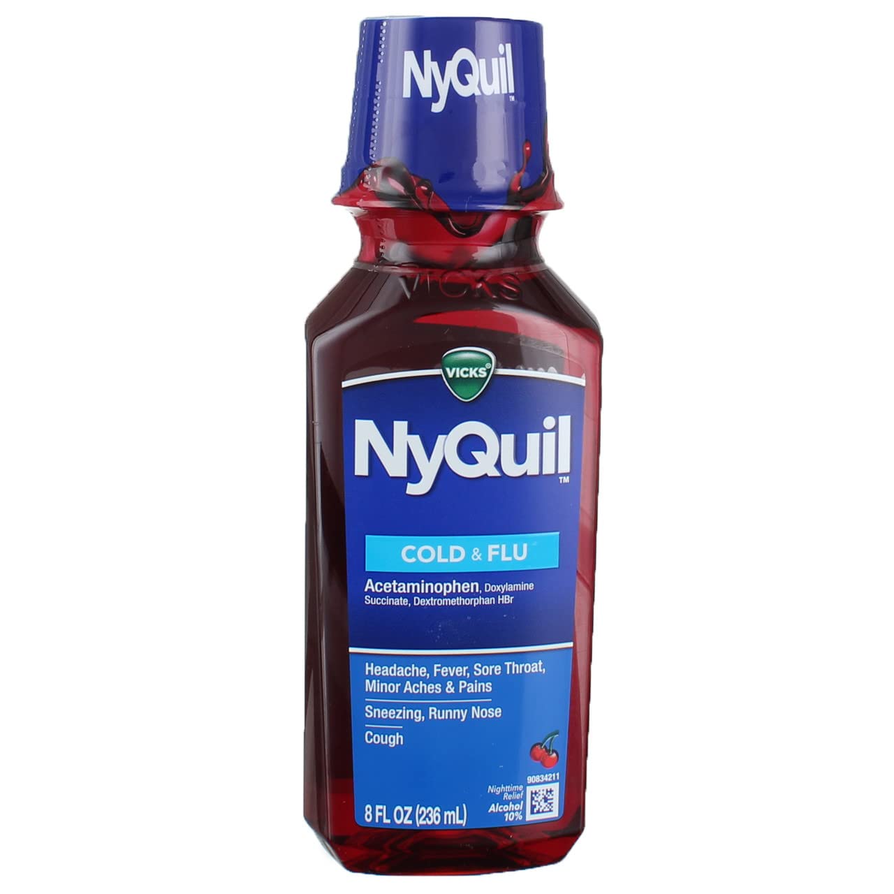 NyQuil - Cold & Flu Bottle - 1/8oz