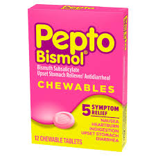 Pepto Bismol - Chewable Tablets Blister Pack - 12/2ct