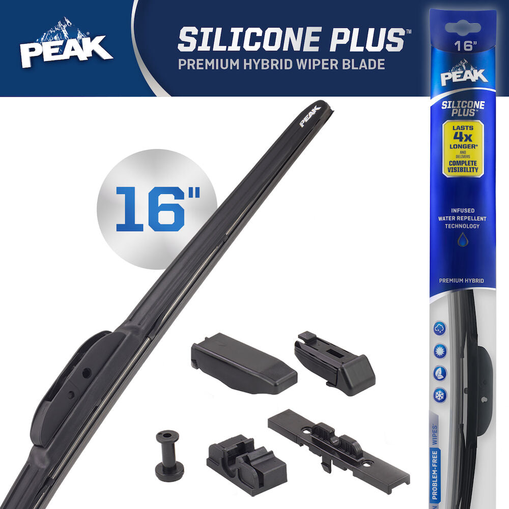 PEAK - Max Vision Premium Wiper Blades 16" - Single