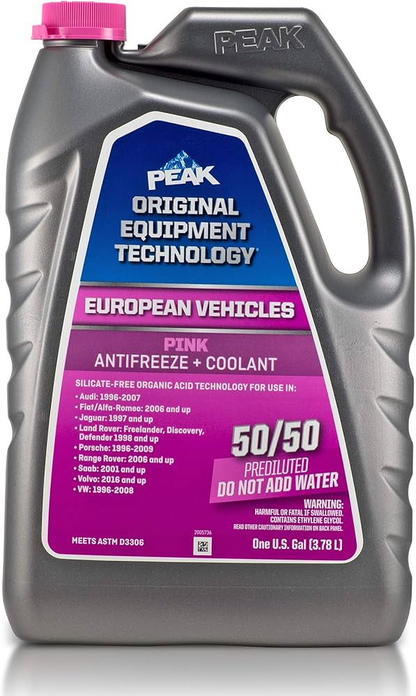 PEAK - OET European Vehicle 5050 Pink - 6/1Gal