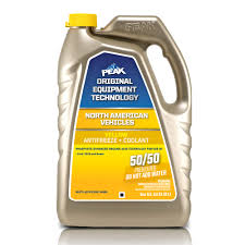 PEAK - OET North American Antifreeze 5050 Yellow - 6/1Gal