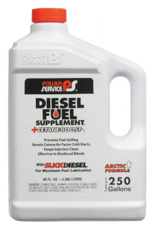 Power Service - Diesel Fuel Supplement +Cetane Boost - 6/80oz