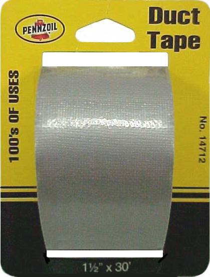 Pennzoil - 1.5" x 10' Duct Tape - 1/12ct