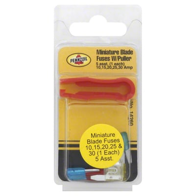 Pennzoil - MINI Blade Fuses - 12/5pk