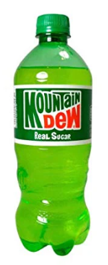 Mountain Dew - Real Sugar - 24/20oz