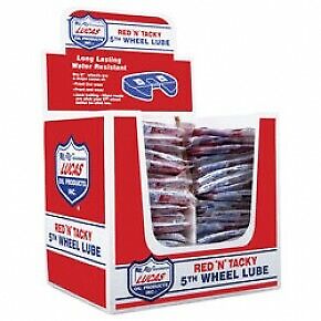 Lucas - Red "N" Tacky 5th Wheel Grease - 192/2.5oz