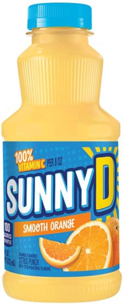 Sunny D - Tangy Orange - 12/16oz