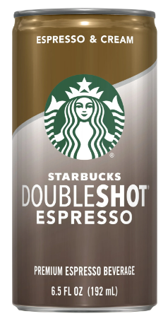 Starbucks - Double Shot Espresso & Cream - 24/6.5oz