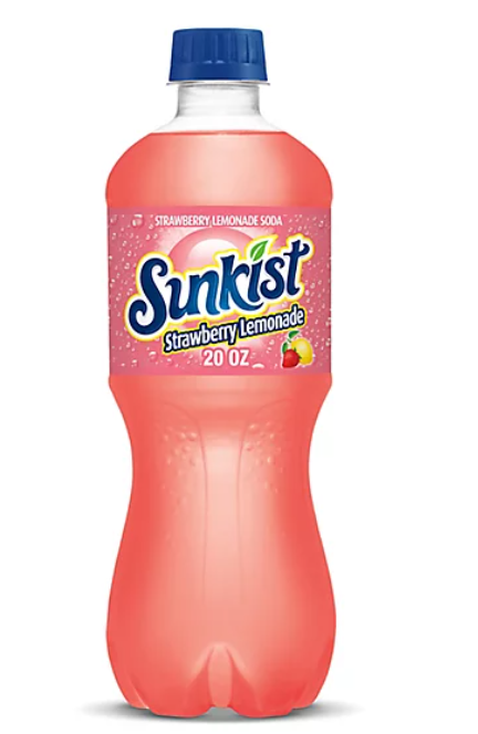 Sunkist - Strawberry Lemonade - 24/20oz