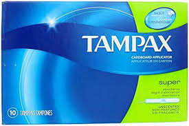 Tampax - Super Plus Unscented - 12/10ct