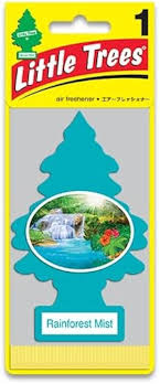 Little Trees - Car Fresheners Rainforest Mist - 1/24pk