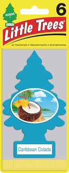 Little Trees - Fresh Link Caribbean Colada Display - 1/6pk