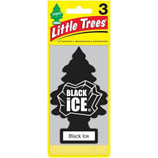 Little Trees - Little Tree Car Fresheners Black Ice - 8/3pk