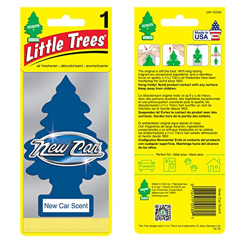 Little Trees - Car Fresheners New Car Singles - 1/24pk