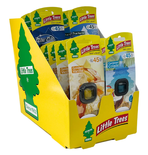 Little Tree - Assorted Vent Liquid Car Air Freshner - 1/16pk