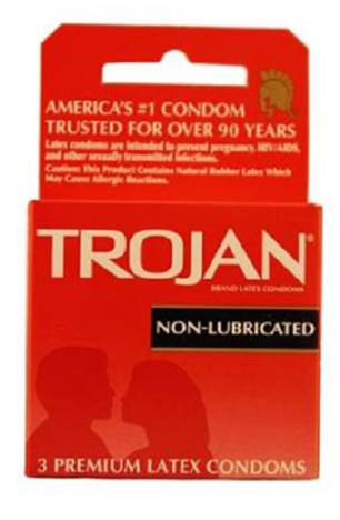 Trojan - Non-Lubicated Red - 6/3pk